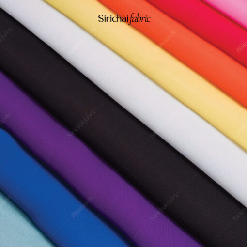 ผ้าชีฟอง สีพื้น หน้ากว้าง 45 นิ้ว